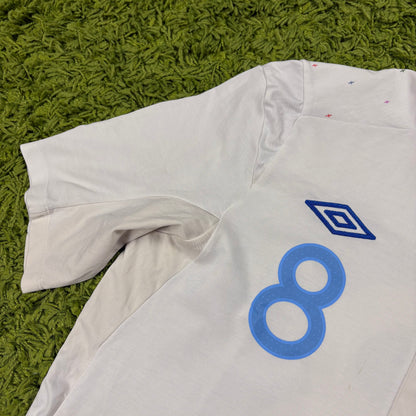 Umbro England Lampard Trikot Weiß Größe L 2010