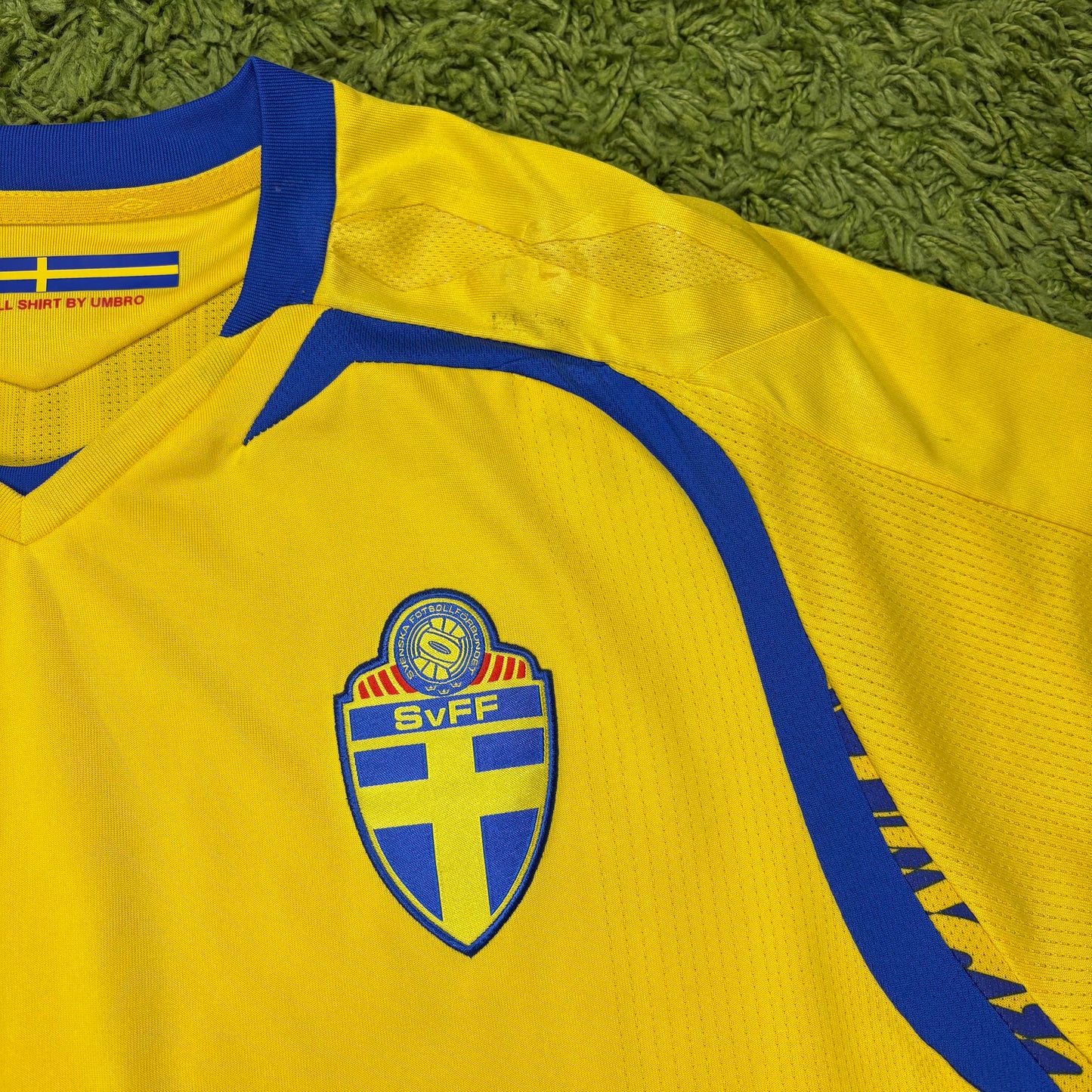 Umbro Schweden Ibrahimovic Trikot Gelb Größe XL 2008