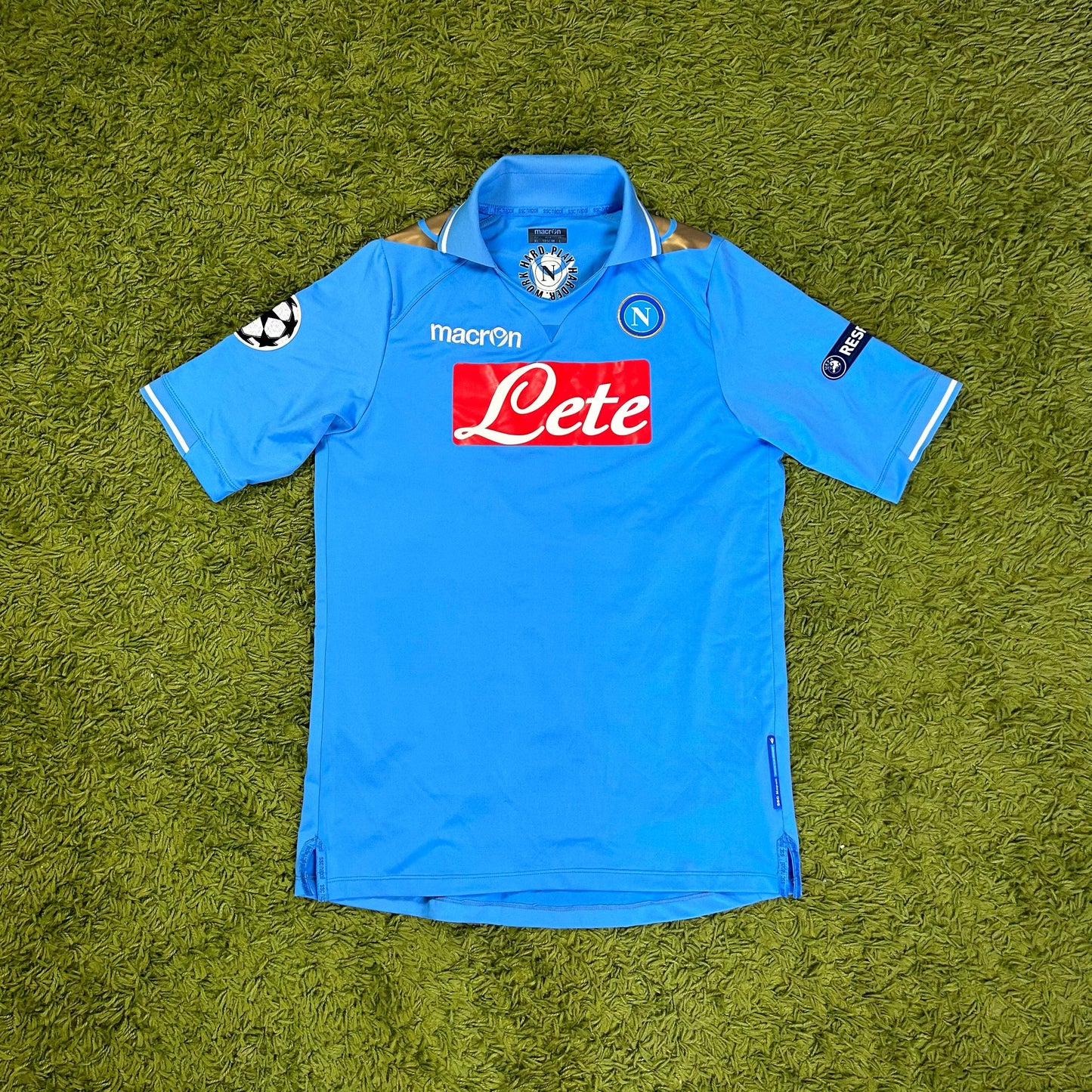 Macron Napoli SSC Neapel Trikot Inler #88 Größe L