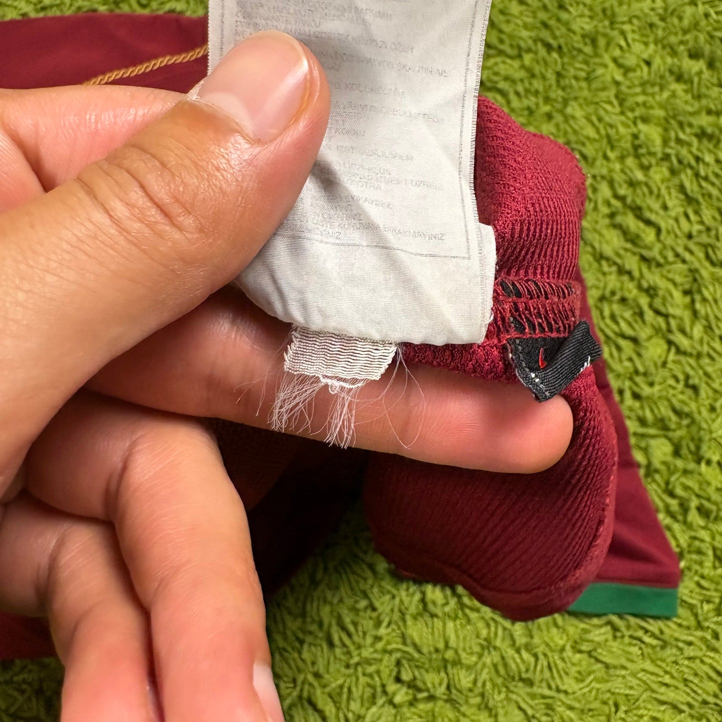 Nike Portugal Cristiano Ronaldo Trikot + Shorts Bordeaux rot Größe M 2006
