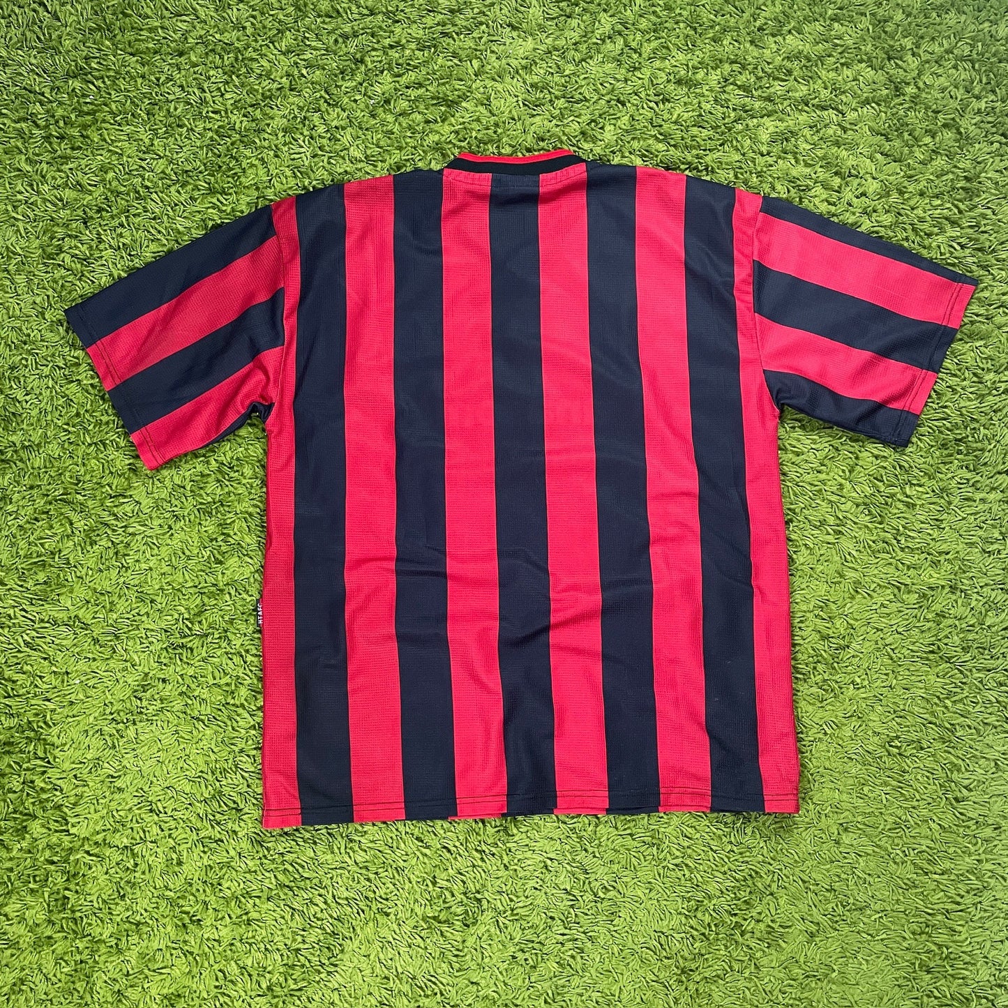 Pony Huddersfield Town Trikot schwarz rot Größe XL 1998 1999