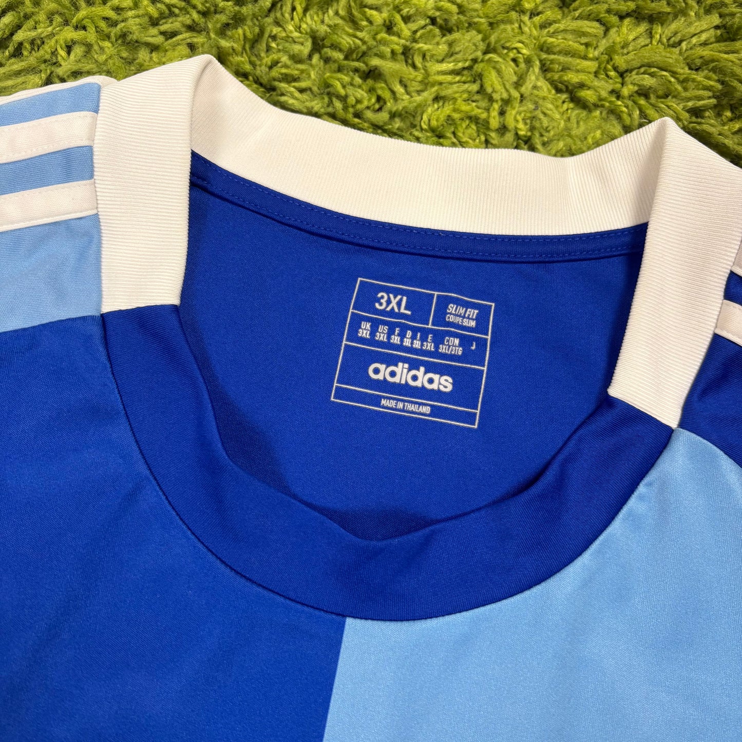 Adidas FC Schalke 04 Trikot blau Größe XXXL 3XL 2024 2025