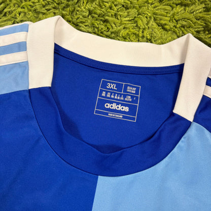 Adidas FC Schalke 04 Trikot blau Größe XXXL 3XL 2024 2025