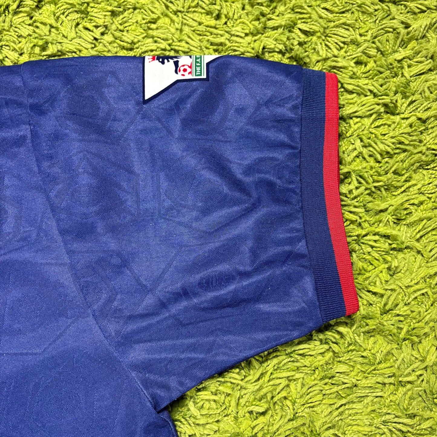 Nike Arsenal FC Bergkamp Trikot blau Größe L 1994 1995