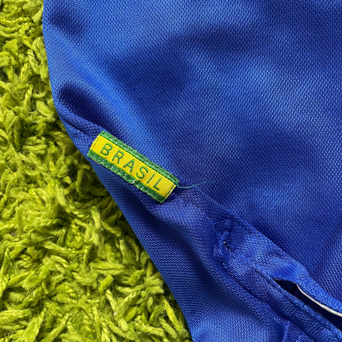 Nike Brasilien Trikot blau Größe S 1998