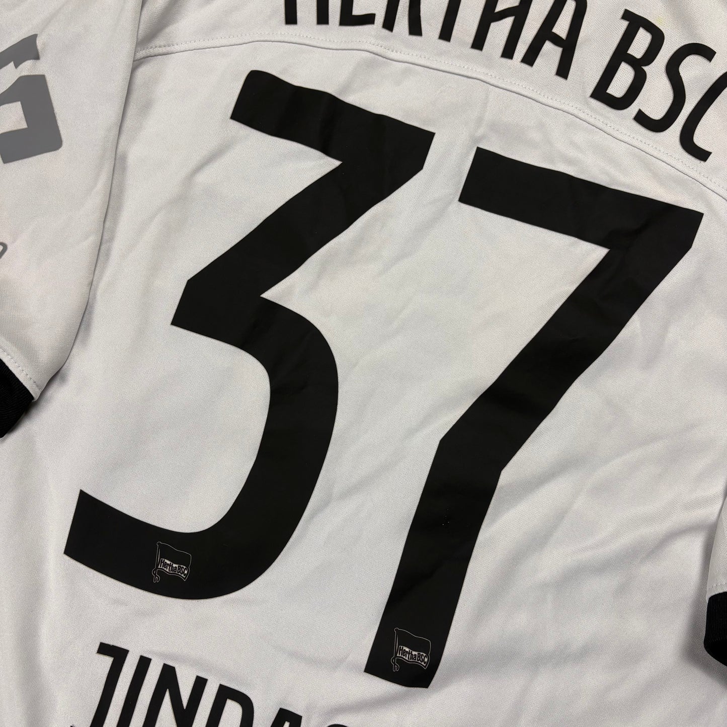 Nike Hertha BSC Berlin Jindaoui Trikot weiß blau Größe XL 2022 2023