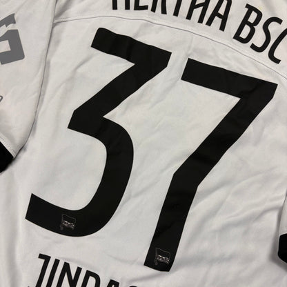 Nike Hertha BSC Berlin Jindaoui Trikot weiß blau Größe XL 2022 2023