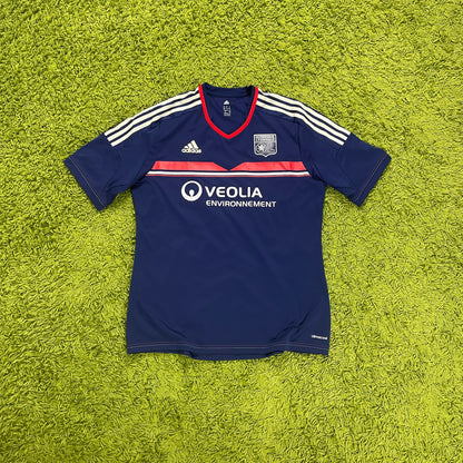Adidas Olympique Lyon Trikot blau Größe L 2013 2014