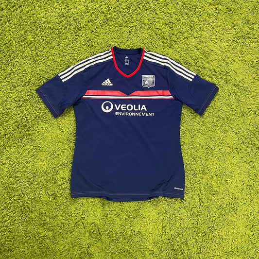 Adidas Olympique Lyon Trikot blau Größe L 2013 2014