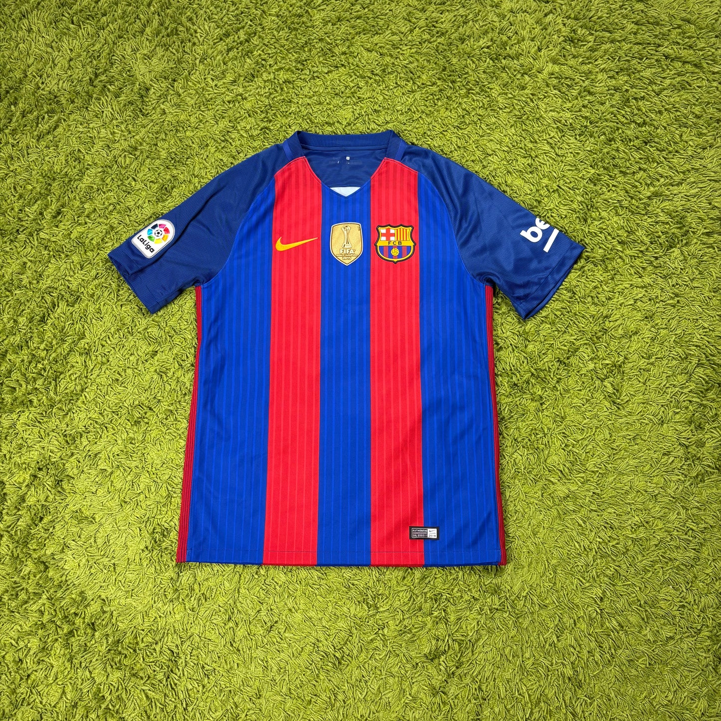 Nike FC Barcelona Pique Trikot rot Größe M 2016 2017
