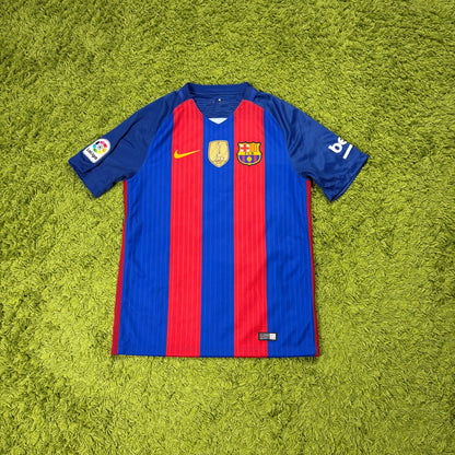 Nike FC Barcelona Pique Trikot rot Größe M 2016 2017