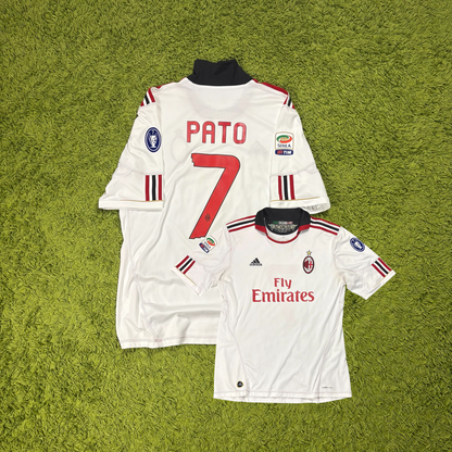 Adidas AC Mailand Milan Pato Trikot Weiß Größe XL 2010 2011