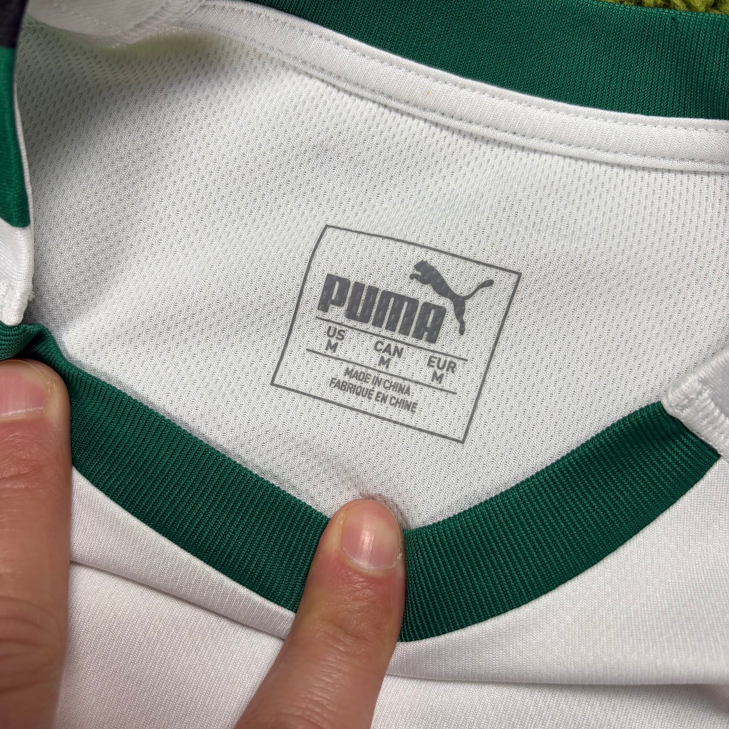 Puma Borussia Mönchengladbach Trikot Weiß Größe M 2018 2019