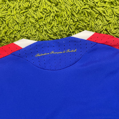 Adidas Frankreich Trikot blau Größe M 2008