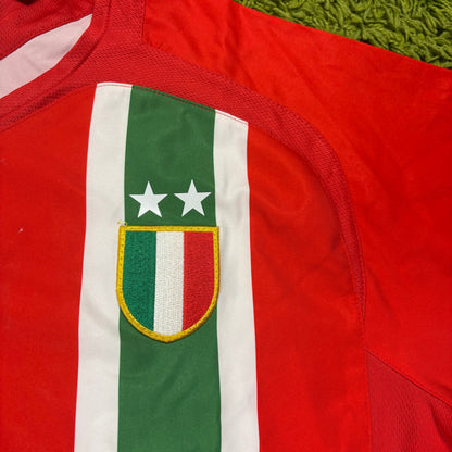 Nike Juventus Turin Vieira Trikot rot Größe L signiert 2005 2006