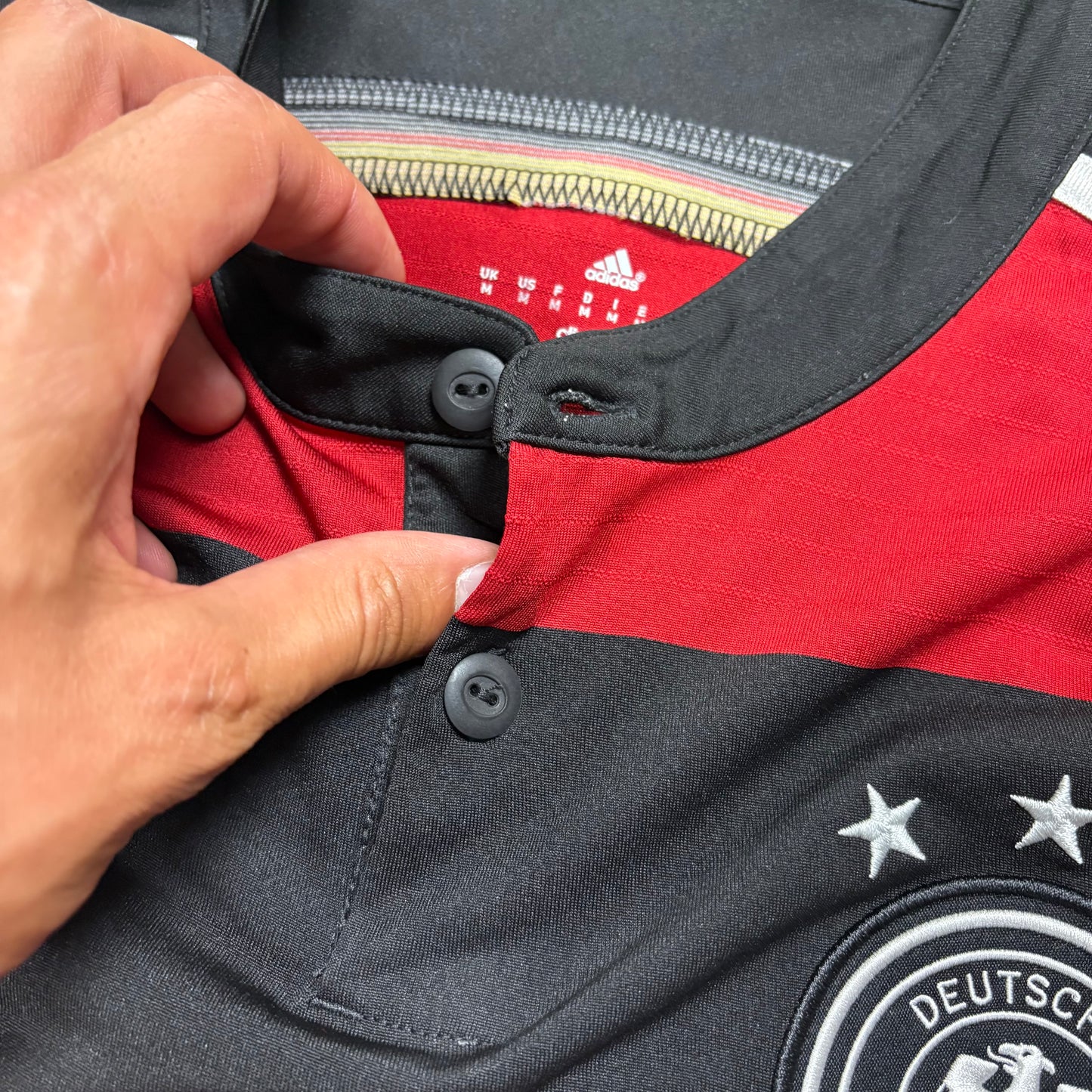 Adidas Deutschland DFB Klose Trikot rot schwarz Größe M 2014