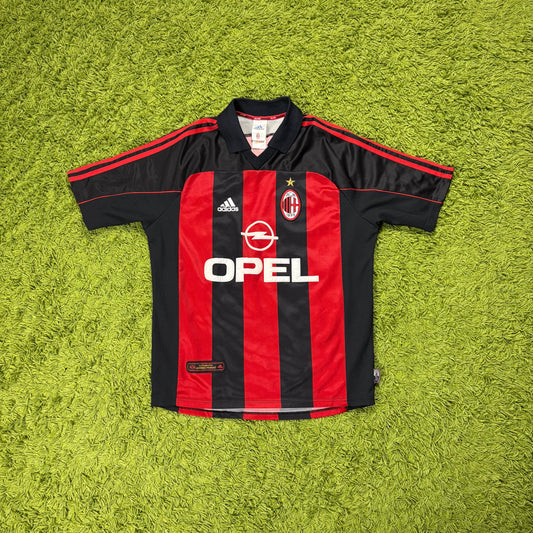 Adidas AC Mailand Milan Trikot schwarz Größe M 2000 2001