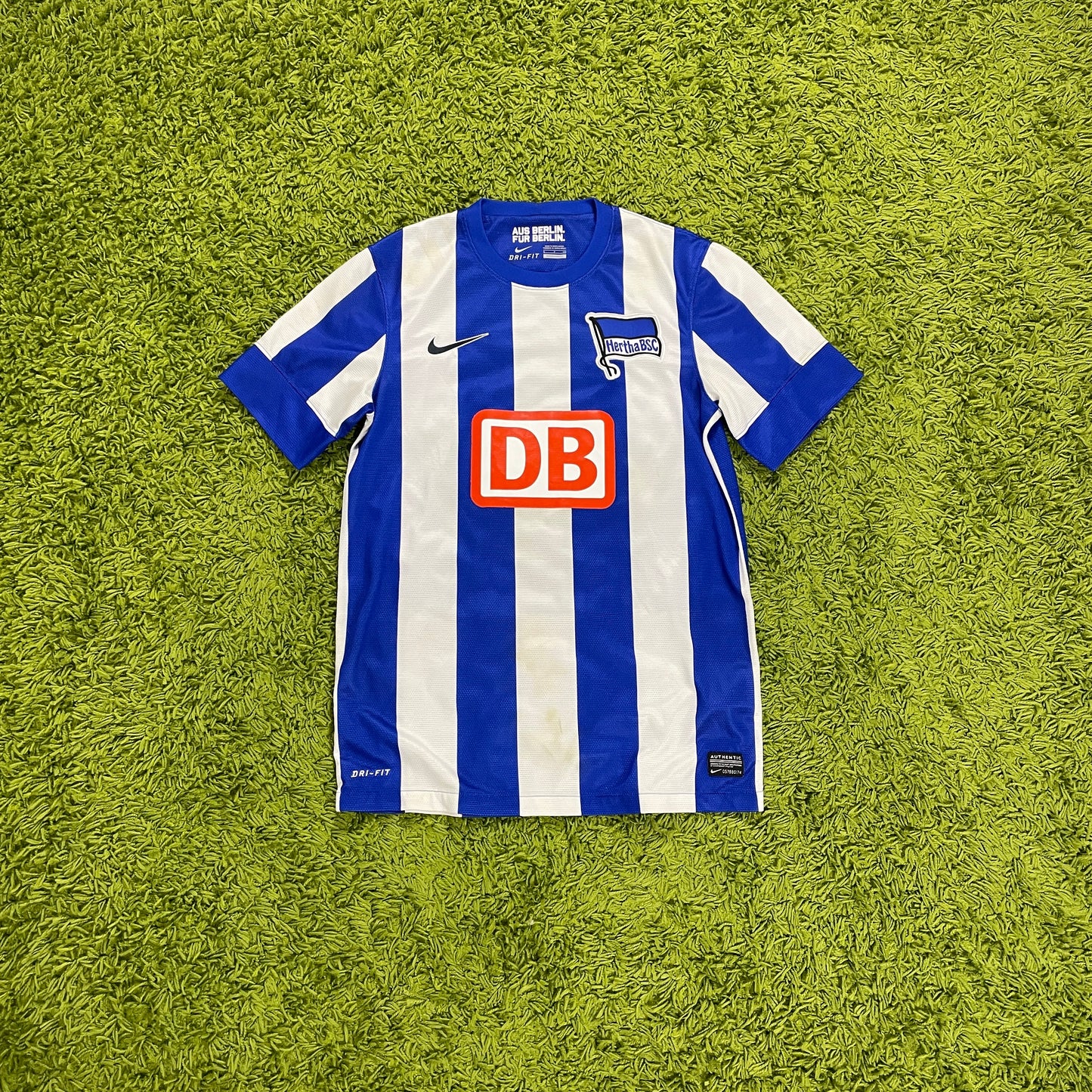 Nike Hertha BSC Trikot blau Größe S 2012 2013