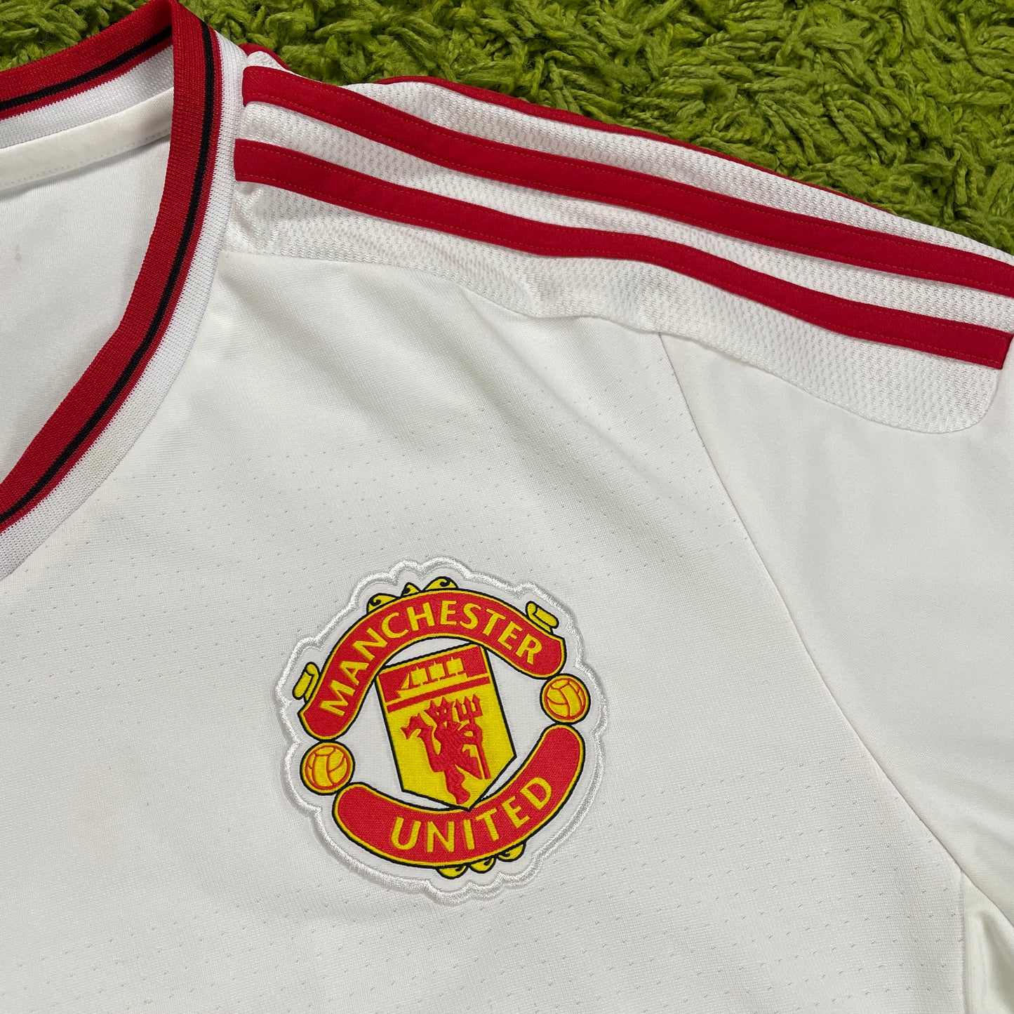 Adidas Manchester United Trikot weiß Größe M 2015 2016