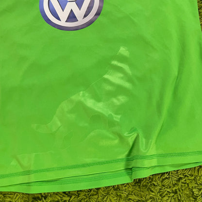 Adidas VFL Wolfsburg Trikot Olic Olić grün Größe XL 2012 2013