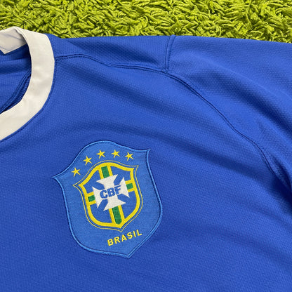 Nike Brasilien Trikot blau Größe L 2006 2008