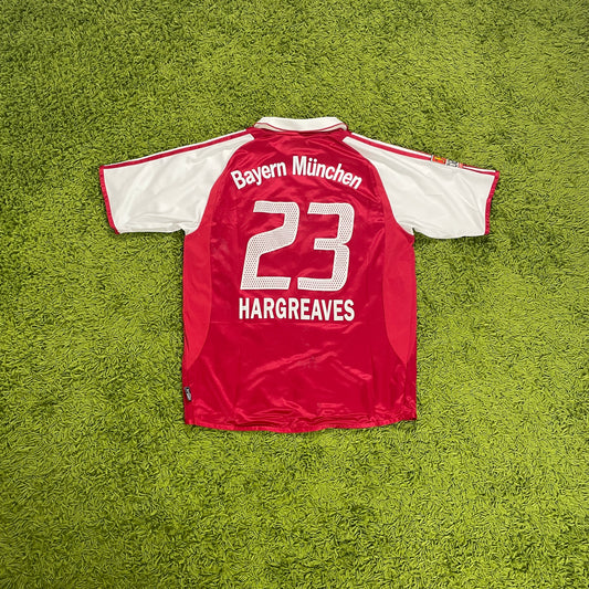 Adidas FC Bayern München Hargreaves Trikot rot Größe M 2003 2004