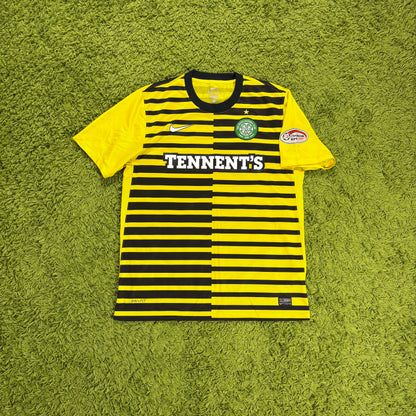 Nike Celtic Glasgow Hooper Trikot gelb Größe L 2011 2012