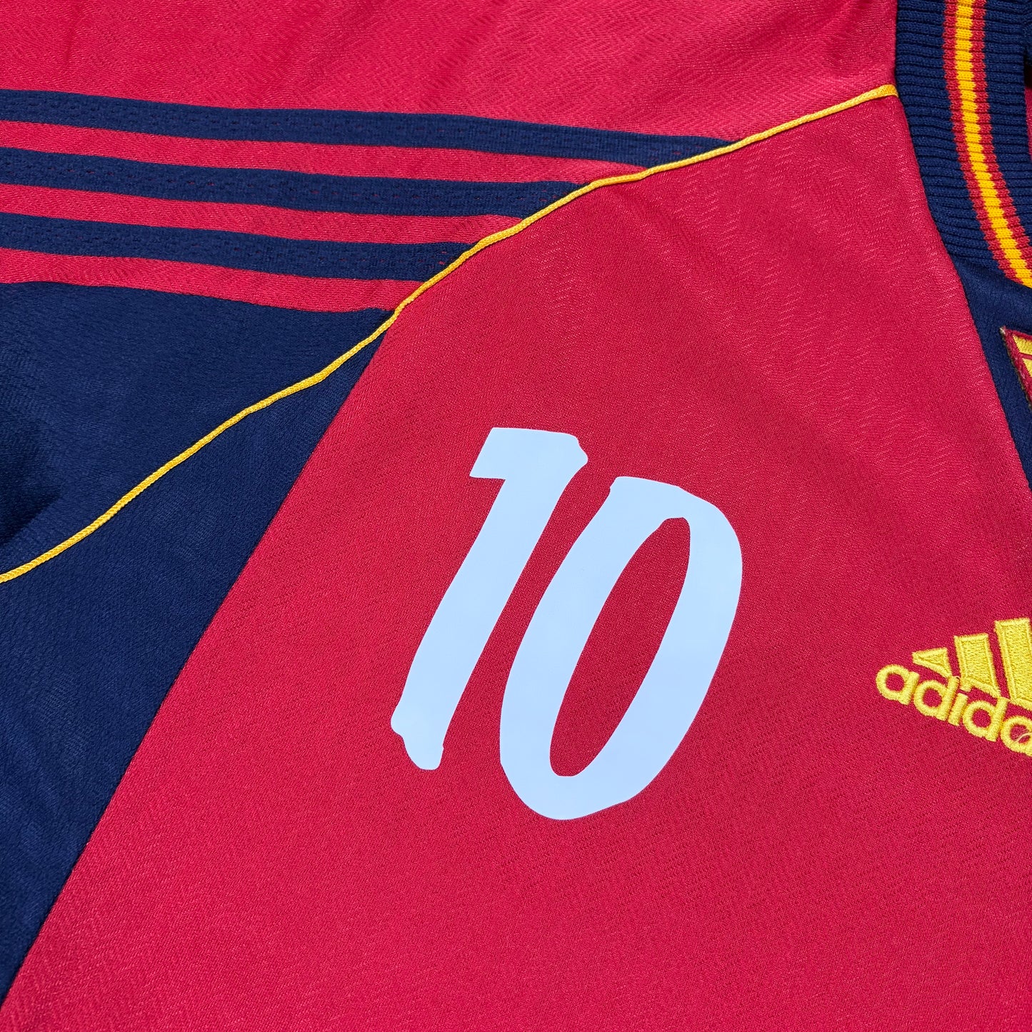 Adidas Spanien Raul Trikot rot Größe M 1998