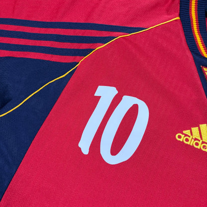 Adidas Spanien Raul Trikot rot Größe M 1998