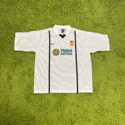 Nike Valencia CF Trikot Größe XL weiß 2000 2001