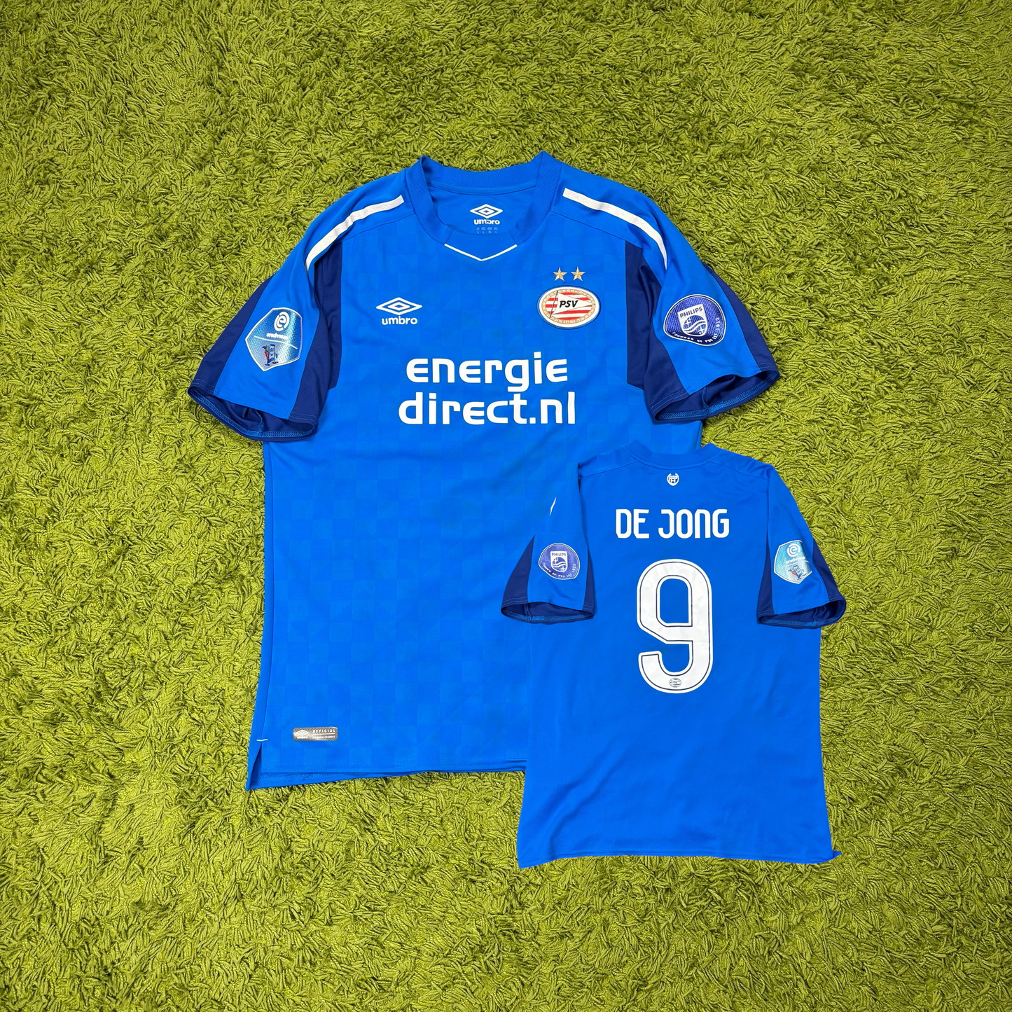 Umbro PSV Eindhoven De Jong Trikot blau Größe L