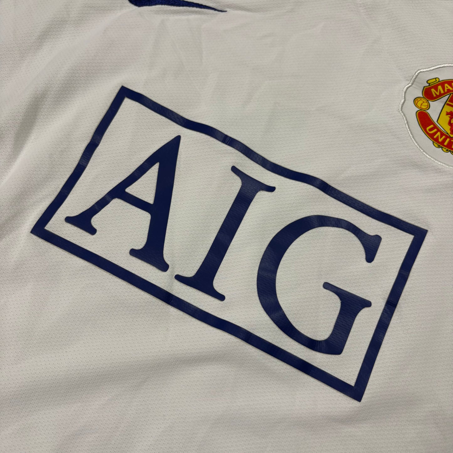 Nike Manchester United Trikot Ronaldo CR7 weiß Größe L 2008 2009