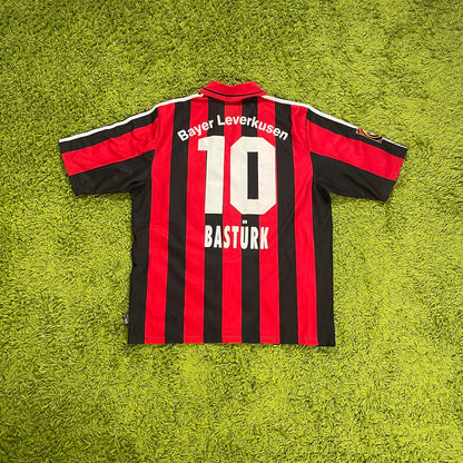 Adidas Bayer 04 Leverkusen Bastürk Trikot rot Größe XL 2001 2002