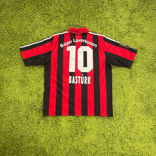 Adidas Bayer 04 Leverkusen Bastürk Trikot rot Größe XL 2001 2002