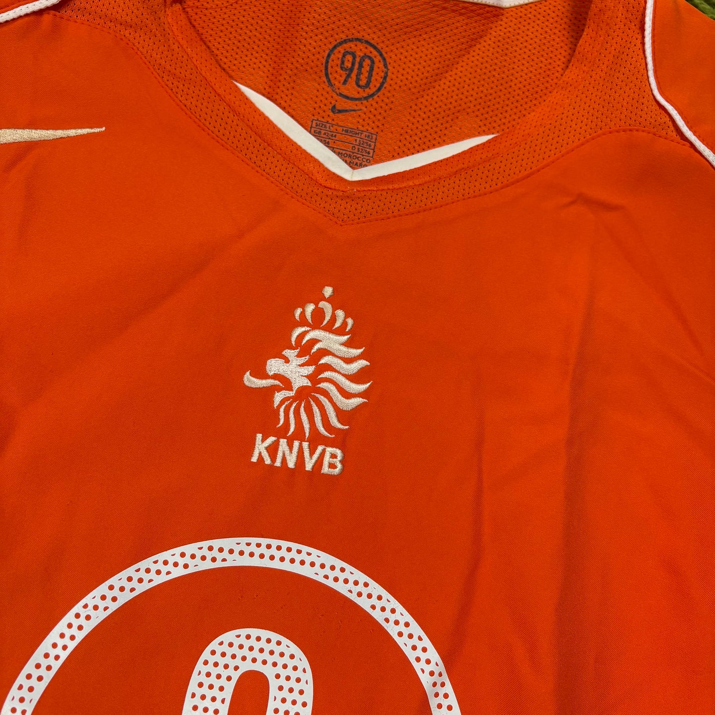 Nike Holland Niederlande Davids Trikot Orange Größe L 2004