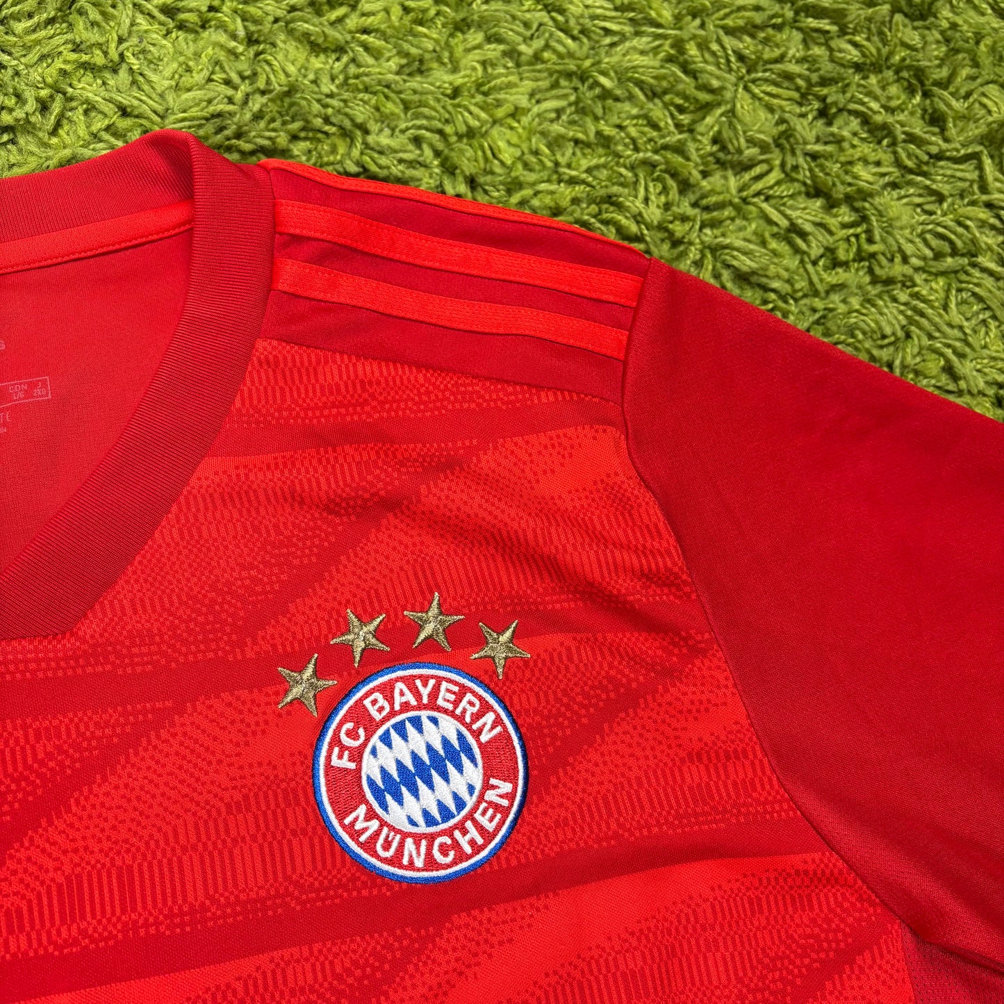 Adidas FC Bayern München Lewandowski Trikot rot Größe L 2018 2019