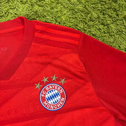 Adidas FC Bayern München Lewandowski Trikot rot Größe L 2018 2019