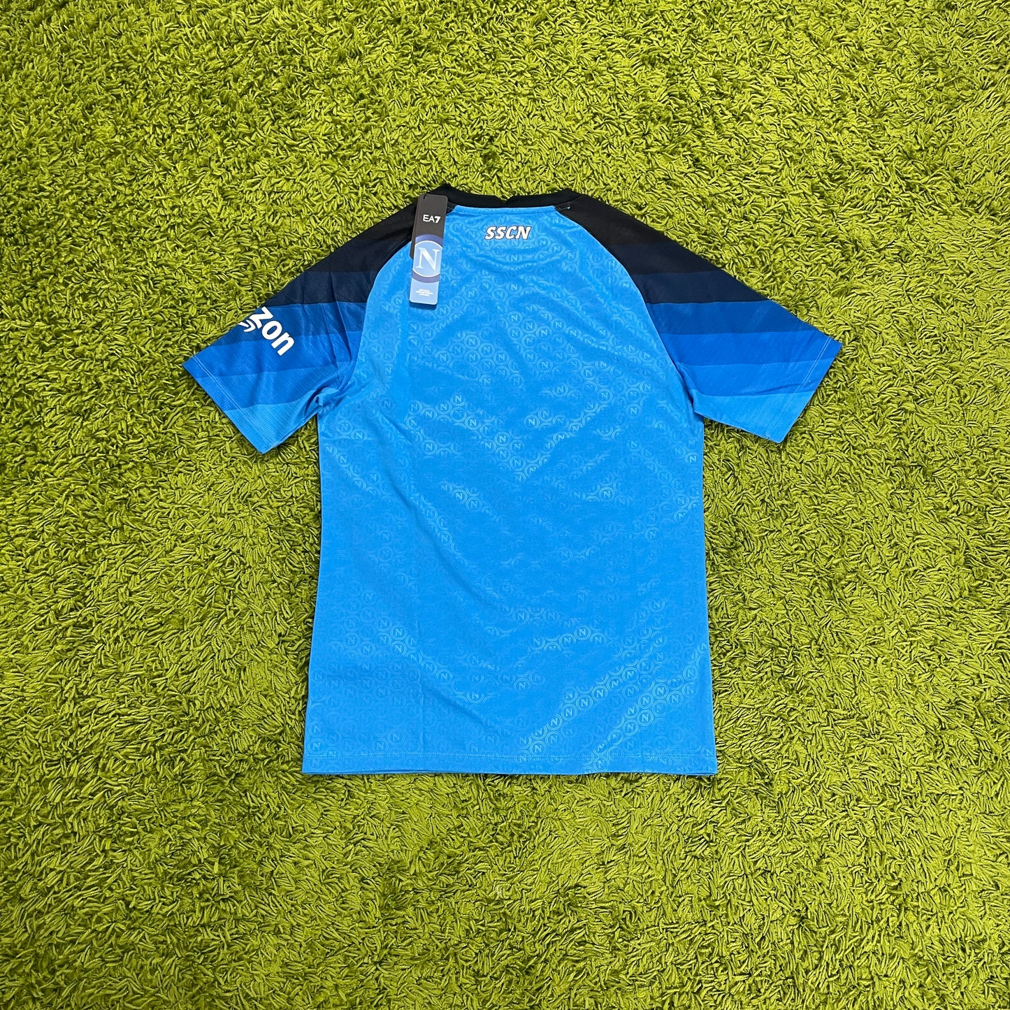 EA7 SSC Neapel Napoli Trikot blau Größe M 2022 2023