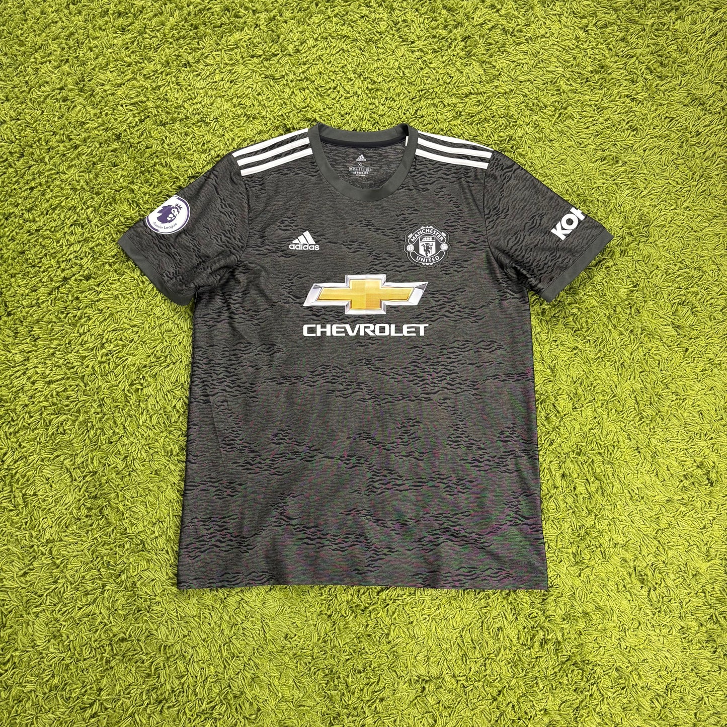 Adidas Manchester United Alex Telles Trikot grau Größe XL 2020 2021