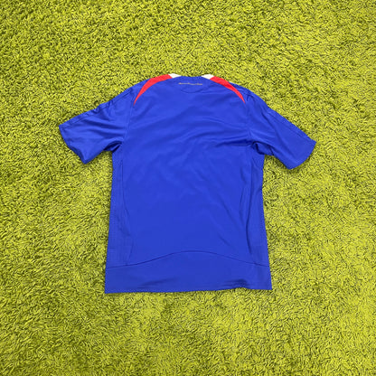 Adidas Frankreich Trikot blau Größe M 2008