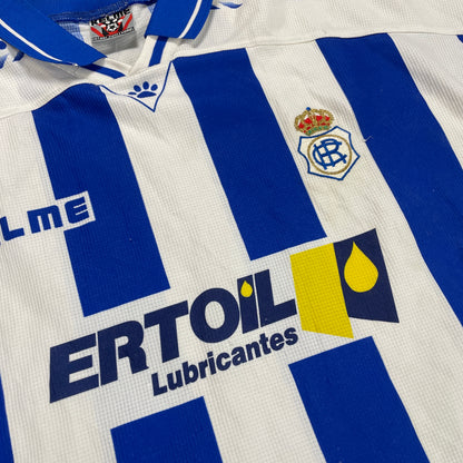 Kelme Huelva Trikot blau Größe L - XL 1996 1997