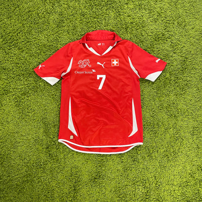 Puma Schweiz Barnetta Trikot rot Größe M 2010