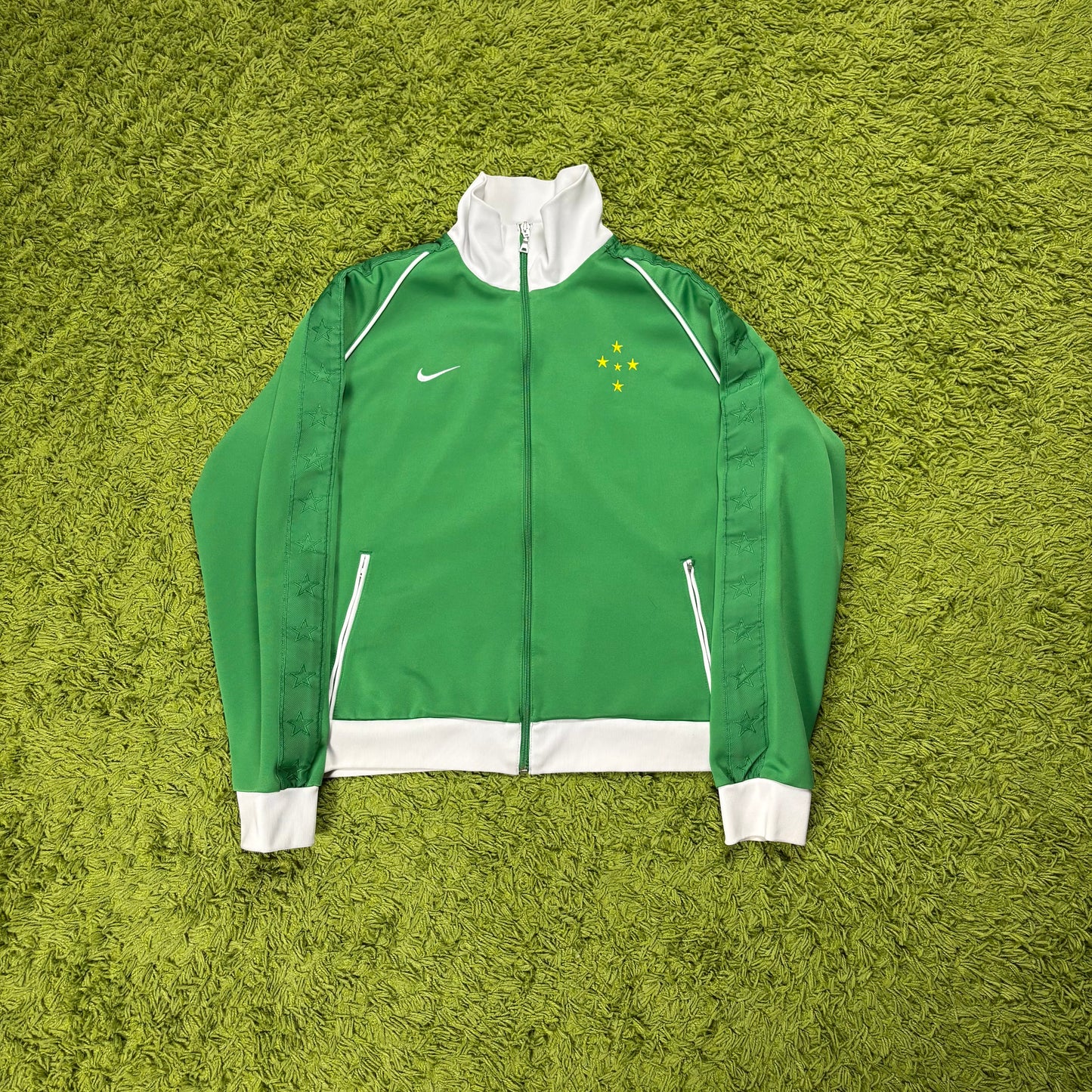 Nike Brasilien Trainingsjacke Jacke Grün Größe L