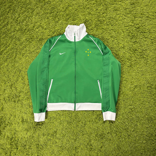 Nike Brasilien Trainingsjacke Jacke Grün Größe L