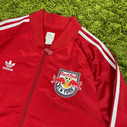 Adidas Redbull New York Trainingsjacke Jacke rot Größe XL