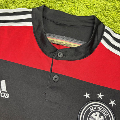 Adidas Deutschland DFB Schweinsteiger Trikot rot schwarz Größe L