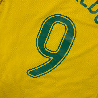 Nike Ronaldo Brasilien Trikot Gelb Größe M 2006