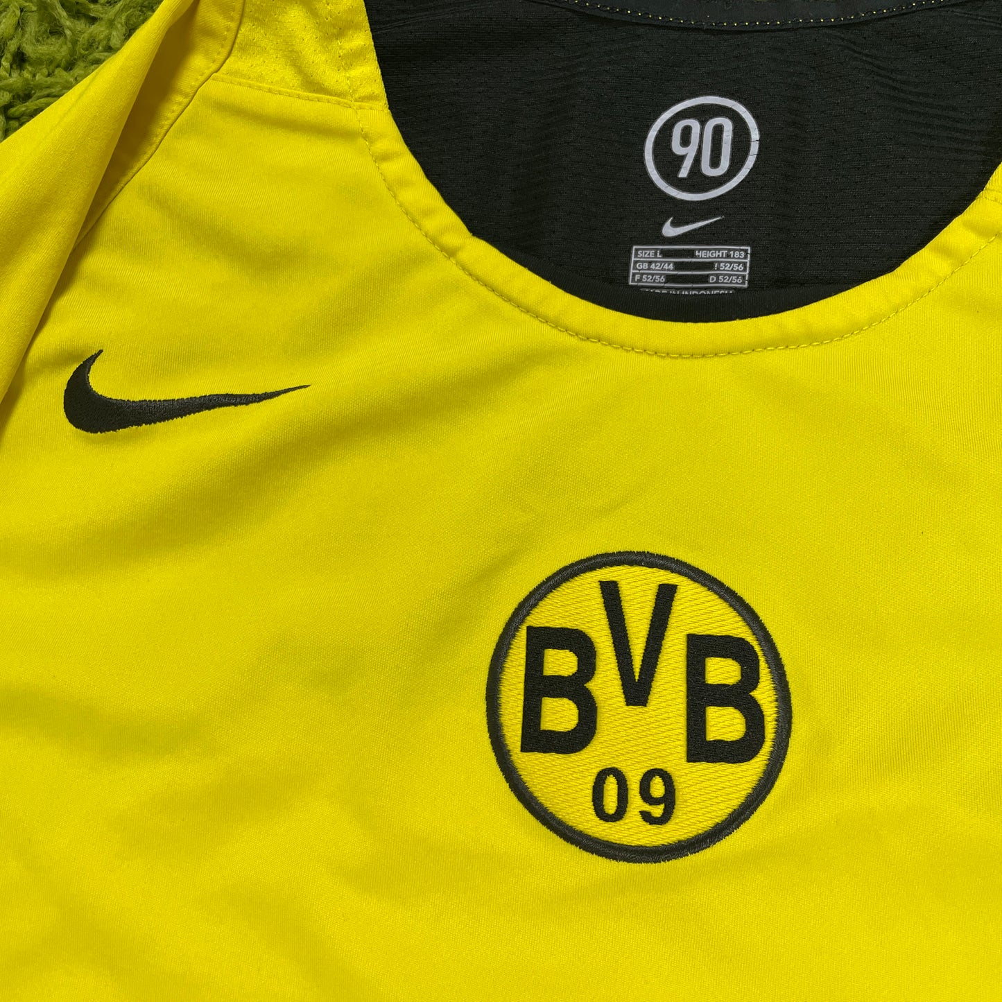 Nike Borussia Dortmund BVB Trikot gelb Größe L 2000er