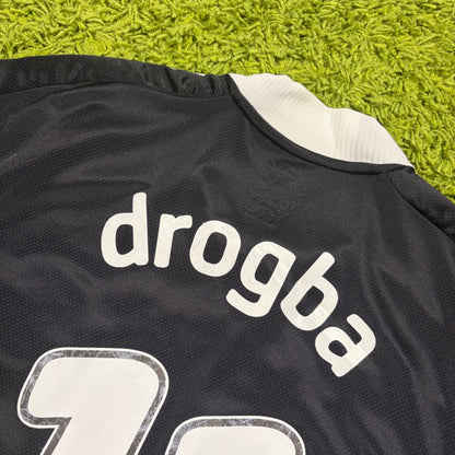 Adidas FC Chelsea Drogba Trikot schwarz Größe L 2008 2009