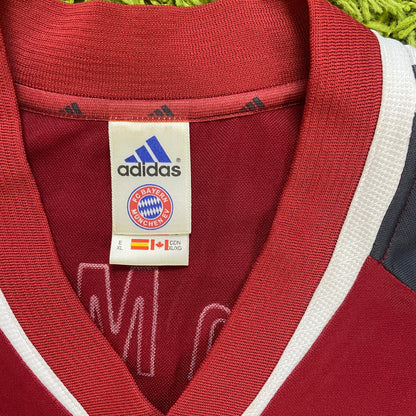 Adidas FC Bayern München Santa Cruz Trikot rot Größe XL 2001 2002